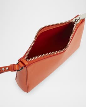 Cabata Mini Pouch Wristlet in Leather 