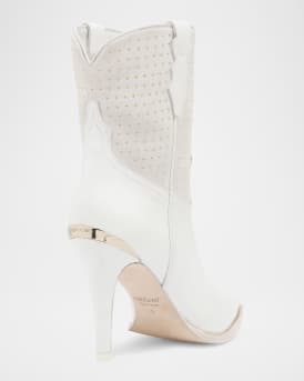 Wallis Studded Suede Western Booties