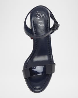 Miss Jane Red Sole Ankle-Strap Sandals