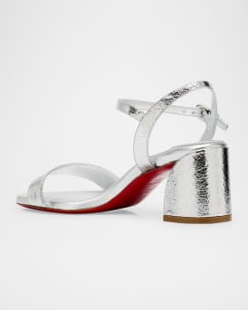 Miss Jane Red Sole Ankle-Strap Sandals