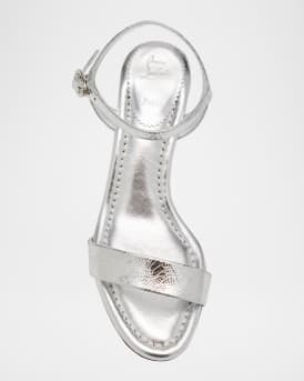 Miss Jane Red Sole Ankle-Strap Sandals