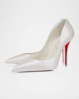 Miss Z Leather Red Sole Pumps