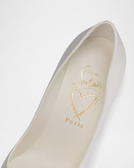 Miss Z Leather Red Sole Pumps