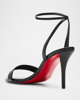 Miss Z Leather Red Sole Sandals