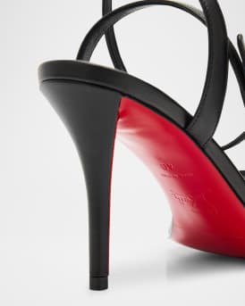 Miss Z Leather Red Sole Sandals