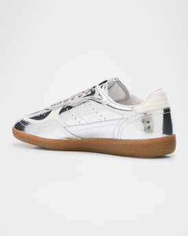 TB.490 Rife Shimmer Metallic Leather Sneakers