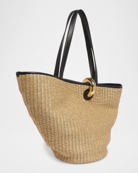 Le Bambola Woven Ring Shoulder Bag