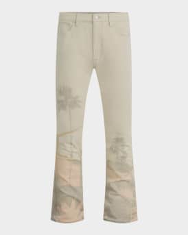 Men's Walker Kick Flare Graphic Print Pants