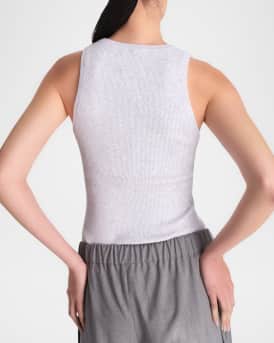 Ribbed Wool Tank Top