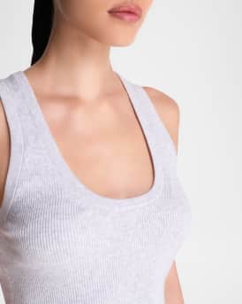 Ribbed Wool Tank Top