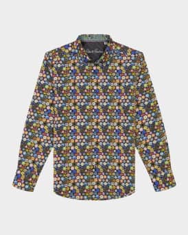 Men's Highroller Poker Chip Sport Shirt