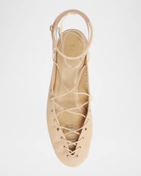 Ghiles Suede Ankle-Wrap Pumps