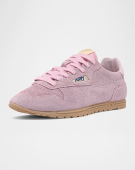 Windspin Retro Suede Low-Top Sneakers