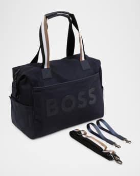 Changing Bag W/ Embossed Logo-Print