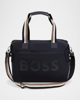 Changing Bag W/ Embossed Logo-Print
