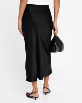 Bar Silk Skirt