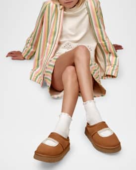 Girl's, Bea Suede Mary Jane Mules, Kids