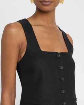 Jacques Linen Mini Dress