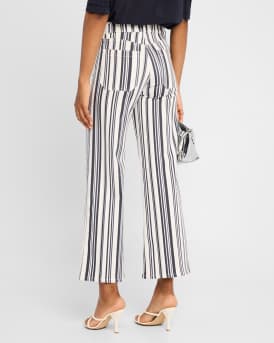 Le Slim Palazzo Modernist Pocket Jeans