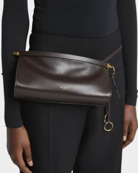 Le Click Small Shoulder Bag in Glossy Leather