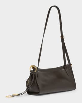 Le Click Small Shoulder Bag in Glossy Leather