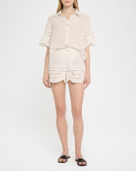 Amirah Embroidered Shorts