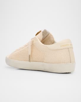 Superstar Embroidered Cotton Low-Top Sneakers
