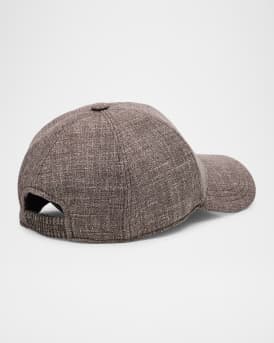 Caspian Silk-Linen-Wool Baseball Cap