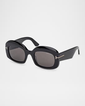 Carmen Round Acetate Sunglasses