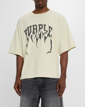 Men's Oversized Graphic Logo T-Shirt