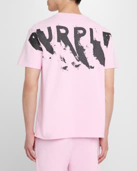 Men's Painted Wordmark Jersey T-Shirt