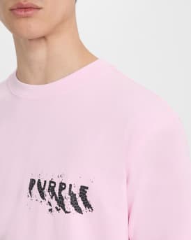 Men's Painted Wordmark Jersey T-Shirt