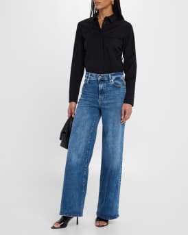 Le Slim Palazzo Jeans