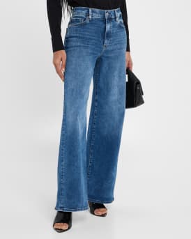 Le Slim Palazzo Jeans