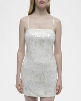 Lollie Sequined Sleeveless Mini Dress
