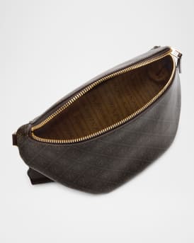 T Monogram Coated Canvas Belt Bag