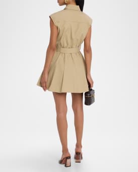 Audley Trench Mini Dress