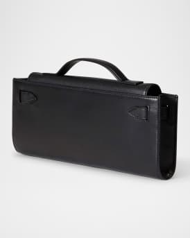 Dash Belt Leather Clutch Bag