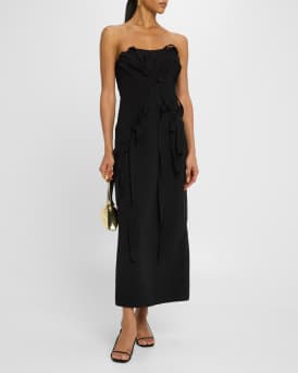 Grovehill Strapless Midi Dress