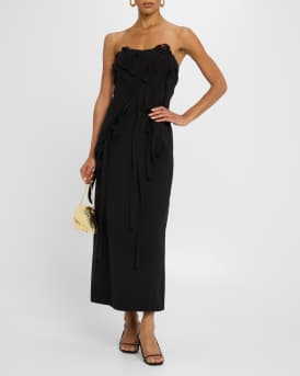 Grovehill Strapless Midi Dress