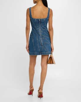 Renhold Denim Mini Dress