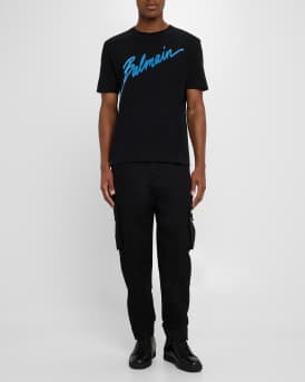 Men's Flocked Logo T-Shirt