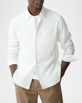 Men's Weekend Long-Sleeve Cotton Shirt