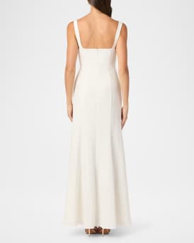 Katie Sleeveless Cowl-Neck Gown