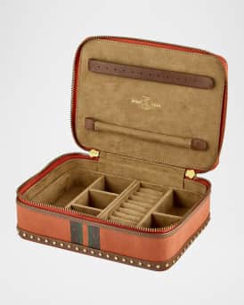 Ida Travel Zip Jewelry Case