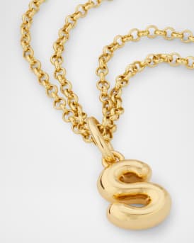 The Puffy Initial Necklace