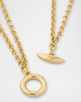 The Puffy Initial Necklace