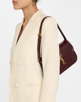 Solferino Medium YSL Shoulder Bag in Smooth Leather