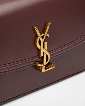 Solferino Medium YSL Shoulder Bag in Smooth Leather