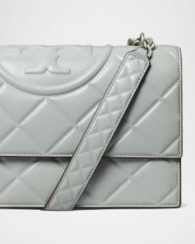 Fleming Small Convertible Leather Shoulder Bag